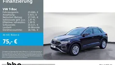 Schwarz Gebraucht 2024 VW T-Roc Life SUV | 23.660 € (Fairer Preis)