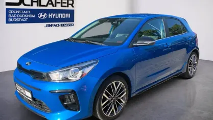 Gebraucht Kia Rio GT-Line 120 PS (88 kW) 2021 (spb) bathysblau met. Limousine