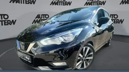 Gebraucht Nissan Micra Tekna 90 PS (66 kW) 2019 Schwarz Kleinwagen