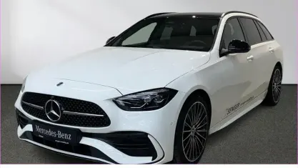 Gebraucht Mercedes C220 AMG 197 PS (144 kW) 2026 Weiß Kombi
