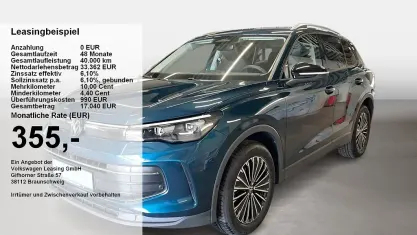 Brugt VW Tiguan Goal 131 HK (96 kW) 2025 Blå SUV