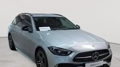 Gebraucht Mercedes C220 AMG line 200 PS (147 kW) 2024 Hightechsilber metallic Kombi