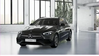 Gebraucht Mercedes C180 AMG 170 PS (125 kW) 2023 Lack graphitgrau Kombi