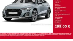 Grau Gebraucht 2024 Audi A3 Sportback Ambiente Limousine | 34.888 € (Fairer Preis)