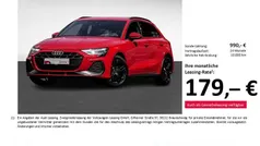 Rot Gebraucht 2024 Audi A3 Sportback S-Line Limousine | 33.732 € (Fairer Preis)