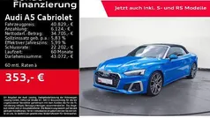 Gebraucht 2022 Audi A5 Cabriolet Ambiente Cabrio | 40.829 € (Fairer Preis)
