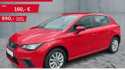 Gebraucht Seat Ibiza Style 116 PS (85 kW) 2024 Rot Kleinwagen