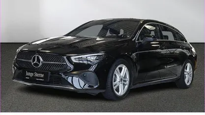 Gebraucht Mercedes CLA180 Shooting Brake Progressive 136 PS (100 kW) 2024 Unilack nachtschwarz Kombi