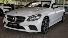 Unilack polarweiß Gebraucht 2021 Mercedes C300 AMG Cabrio | 43.890 € (Fairer Preis)