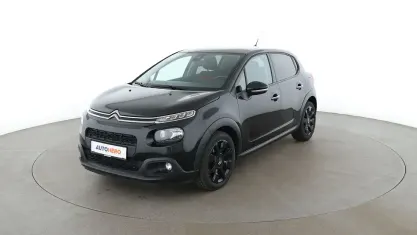 Gebraucht Citroën C3 PureTech 82 PS (60 kW) 2018 Schwarz Kleinwagen
