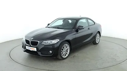 Schwarz Gebraucht 2016 BMW 218 Advantage Coupé | 15.910 € (Fairer Preis)