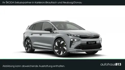 Neu Skoda Enyaq iV RS 250 kW (340 PS) 2026 Smokey diamondsilber metallic SUV