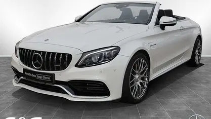 Manufaktur diamantweiß bright Gebraucht 2022 Mercedes C63 AMG AMG Cabrio | 79.990 € (Teuer)