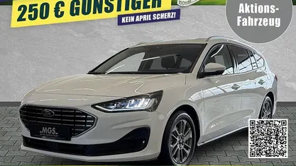 Gebraucht Ford Focus Titanium 125 PS (91 kW) 2024 Frozen white Kombi