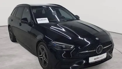 Schwarz Gebraucht 2023 Mercedes C300 AMG line Kombi | 31.990 € (Fairer Preis)