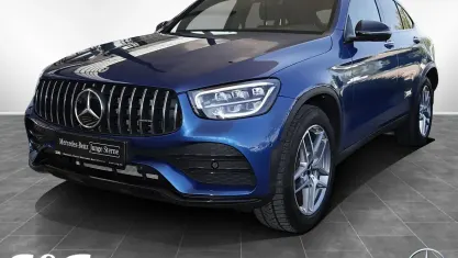 Gebraucht Mercedes GLC43 AMG AMG 390 PS (286 kW) 2023 Metalliclack spektralblau Coupé