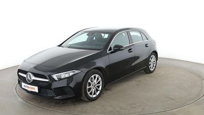Brugt Mercedes A180 Progressive 136 HK (100 kW) 2019 Sort Sedan