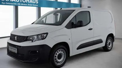 Gebraucht Peugeot Partner Premium 102 PS (75 kW) 2021 Weiß Van / Kleinbus