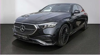 Lack obsidianschwarz Gebraucht 2024 Mercedes E300 AMG Limousine | 52.690 € (Fairer Preis)