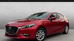 Rubinrot metallic Gebraucht 2017 Mazda 3 Exclusive-Line Limousine | 14.525 € (Fairer Preis)