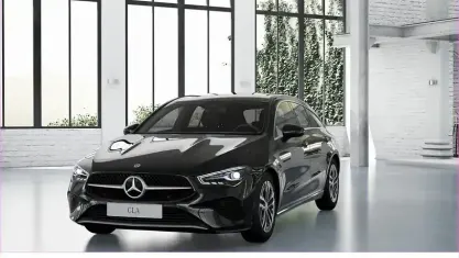 Gebraucht Mercedes CLA200 Shooting Brake 163 PS (119 kW) 2025 Unilack nachtschwarz Kombi