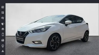 Gebraucht Nissan Micra N-Way 92 PS (67 kW) 2021 Weiß Kleinwagen