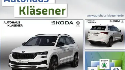Usata Skoda Karoq SportLine 150 CV (110 kW) 2023 Bianco SUV