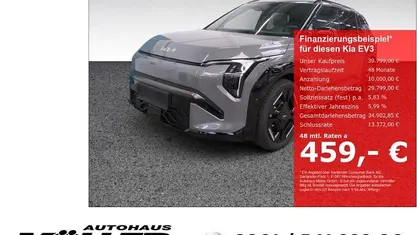 Grau Gebraucht 2025 Kia EV3 Comfort SUV | 39.799 € (Superpreis)