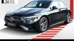 Metalliclack kosmosschwarz Gebraucht 2023 Mercedes A180 AMG Limousine | 29.490 € (Fairer Preis)