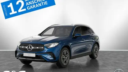 Gebraucht Mercedes GLC200 AMG 163 PS (119 kW) 2026 Metalliclack spektralblau SUV