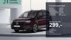 Rubellitrot metallic Gebraucht 2023 Mercedes EQT200 Van / Kleinbus | 25.900 € (Fairer Preis)