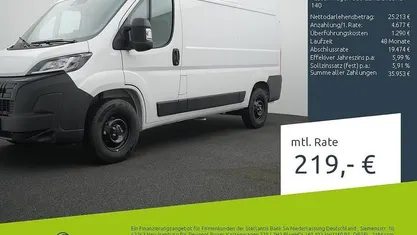 Lackierung weiss icy/typ ausse Neu 2025 Peugeot Boxer Van | 29.890 € (Guter Preis)