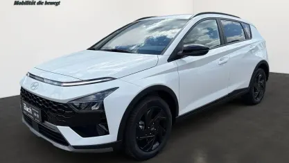 Neu Hyundai Bayon Blackline 90 PS (66 kW) 2026 Atlas white SUV