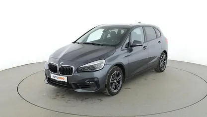 Gebraucht BMW 220 Active Tourer Sport Line 192 PS (141 kW) 2019 Grau Van / Kleinbus