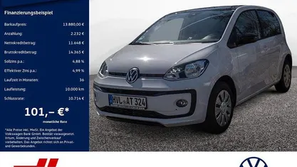Gebraucht VW up! Style 65 PS (47 kW) 2023 Weiß Kleinwagen