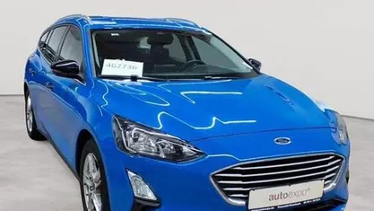 Verkehrsblau Gebraucht 2021 Ford Focus Cool & Connect Kombi | 10.590 € (Fairer Preis)