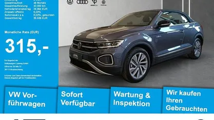 Gebraucht 2025 VW T-Roc Cabriolet Goal Cabrio | 29.984 € (Superpreis)