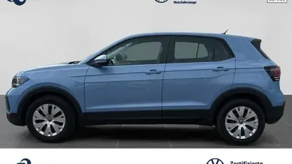 Gebraucht VW T-Cross Basis 95 PS (69 kW) 2025 Blau SUV