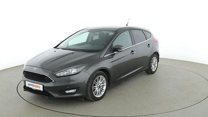 Brugt Ford Focus Cool & Connect 125 HK (91 kW) 2018 Grå Sedan