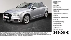 Gebraucht 2018 Audi A3 Sportback Sport Limousine | 17.450 € (Fairer Preis)