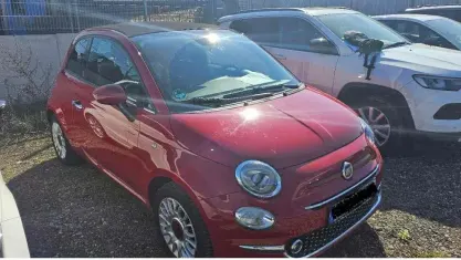 Używany Fiat 500C Red 69 KM (50 kW) 2022 Czerwony Kabriolet