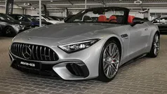 Metalliclack hightechsilber Gebraucht 2024 Mercedes SL55 AMG AMG Cabrio | 126.970 € (Guter Preis)