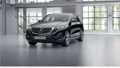 Gebraucht Mercedes EQC400 300 kW (408 PS) 2022 Schwarz SUV