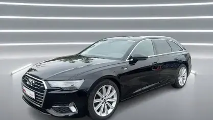 Gebraucht Audi A6 S-Line 245 PS (180 kW) 2021 Mythosschwarz metallic Kombi