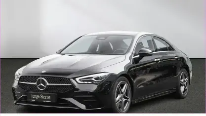 Gebraucht Mercedes CLA200 Advanced Plus 163 PS (119 kW) 2025 Unilack nachtschwarz Coupé