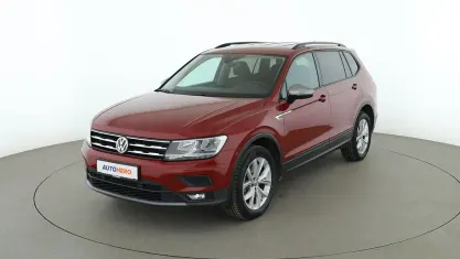 Gebraucht VW Tiguan Allspace Trendline 150 PS (110 kW) 2019 Rot SUV