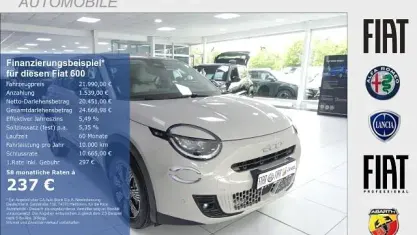 Neu Fiat 600 Icon 101 PS (74 kW) 2026 Cappuccino beige metallic SUV