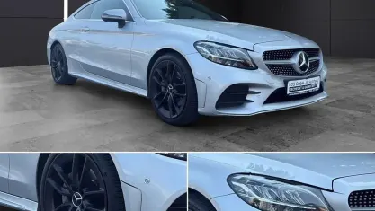 Gebraucht Mercedes C200 AMG line 197 PS (144 kW) 2020 Silber Coupé