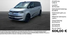 Reflexsilber metallic Neu 2025 VW T7 Edition Van | 59.880 € (Guter Preis)