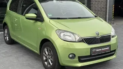 Gebraucht Skoda Citigo Elegance 75 PS (55 kW) 2012 Grün Kleinwagen